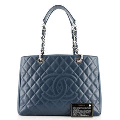 Chanel Grand Shopping Tote Quilted Caviar