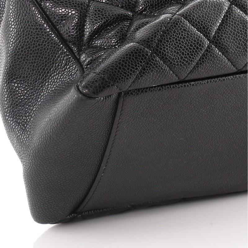 Chanel Grand Shopping Tote Quilted Caviar 1