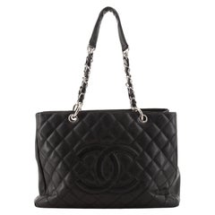 Chanel Grand Shopping Tote Quilted Caviar