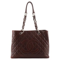 Chanel Grand Shopping Tote Quilted Caviar