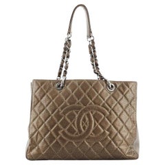Chanel Grand Shopping Tote Quilted Caviar