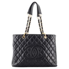 Chanel Grand Shopping Tote Quilted Caviar Chanel Grand Shopping Tote Quilted Caviar