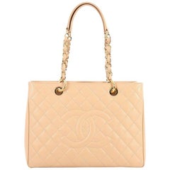 Chanel Grand Shopping Tote Quilted Caviar Chanel Grand Shopping Tote Quilted Caviar