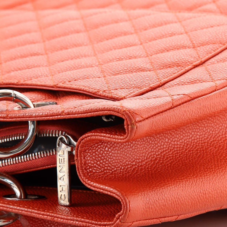 Chanel Grand Shopping Tote Quilted Caviar XL For Sale at 1stDibs