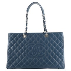 Chanel Grand Shopping Tote Quilted Caviar XL