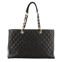 Chanel Grand Shopping Tote Quilted Caviar XL