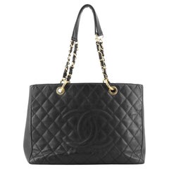 Chanel Grand Shopping Tote Quilted Caviar XL Chanel Grand Shopping Tote Quilted Caviar XL