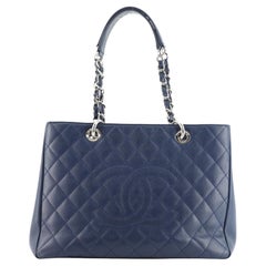 Chanel Grand Shopping Tote Quilted Caviar XL