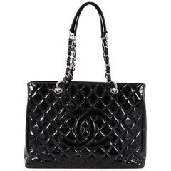 Chanel Grand Shopping Tote Quilted Patent