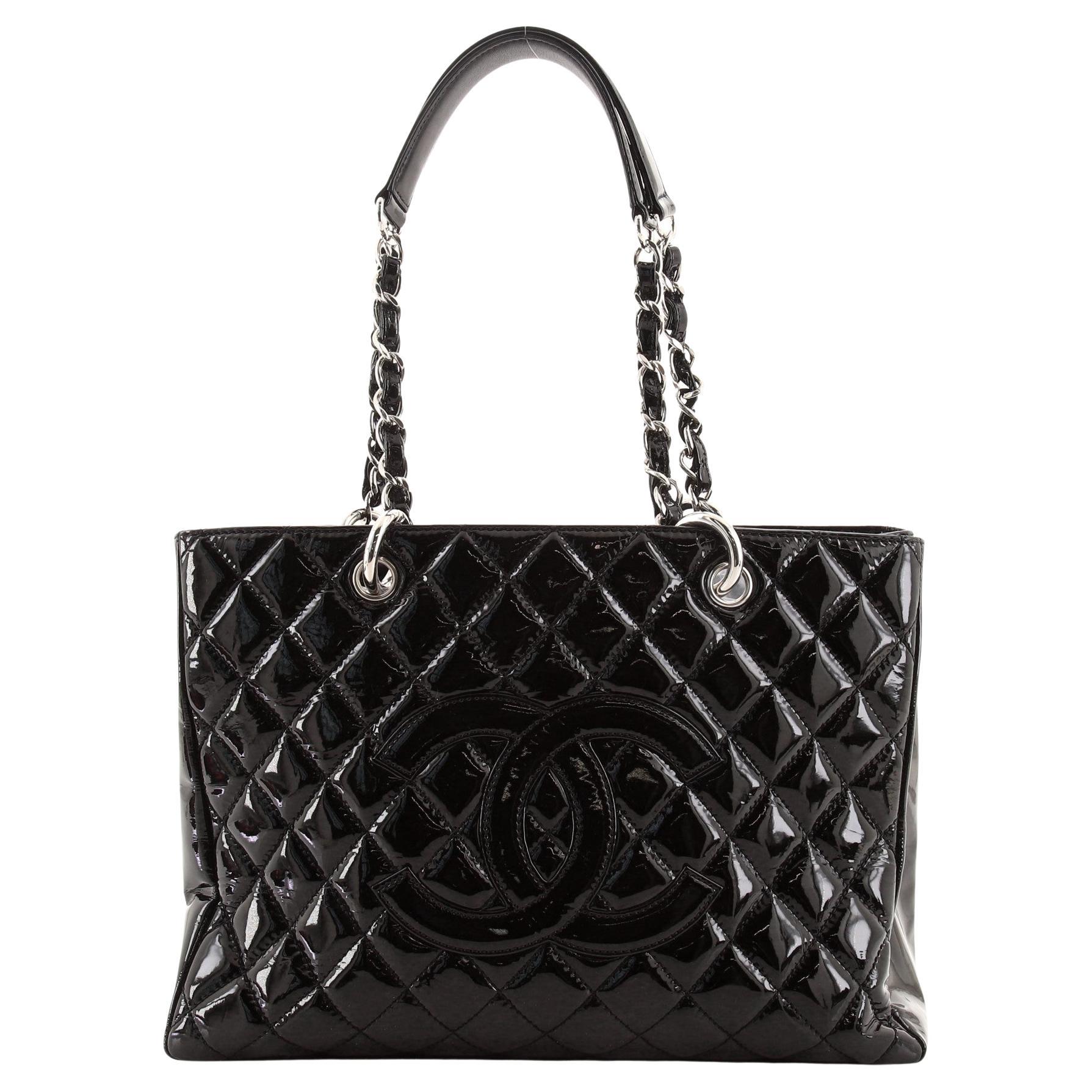 Chanel Blue Caviar GST Grand Shopping Tote at 1stDibs