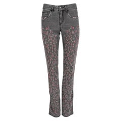 Chanel Gray Skinny Fit Jeans Sz.36