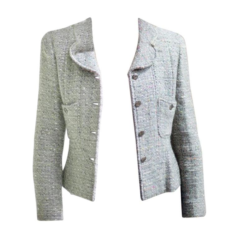 chanel tweed jacket 36