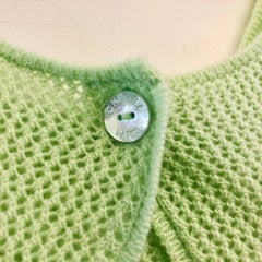 Chanel Green Cashmere Twin Sets
