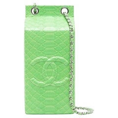 Chanel Green Lait de Coco Minaudière Bag