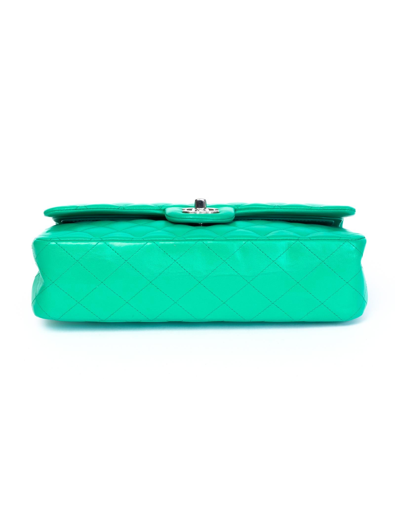 green chanel bag