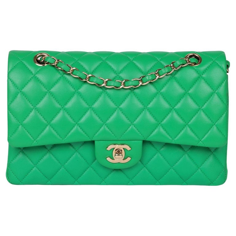 Green Chanel Bag - 125 For Sale on 1stDibs