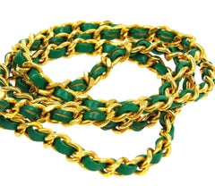 Chanel Green Suede Gold Small Micro Mini Party Crossbody Shoulder Flap Bag