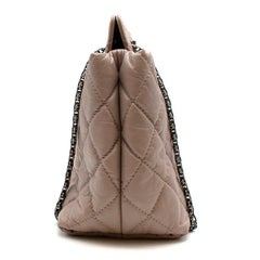 Chanel Greige Aged Lambskin Quilted 2.55 Reissue Tote Bag