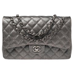 Chanel Lavender Lambskin Jumbo Classic Double Flap Bag For Sale at 1stDibs