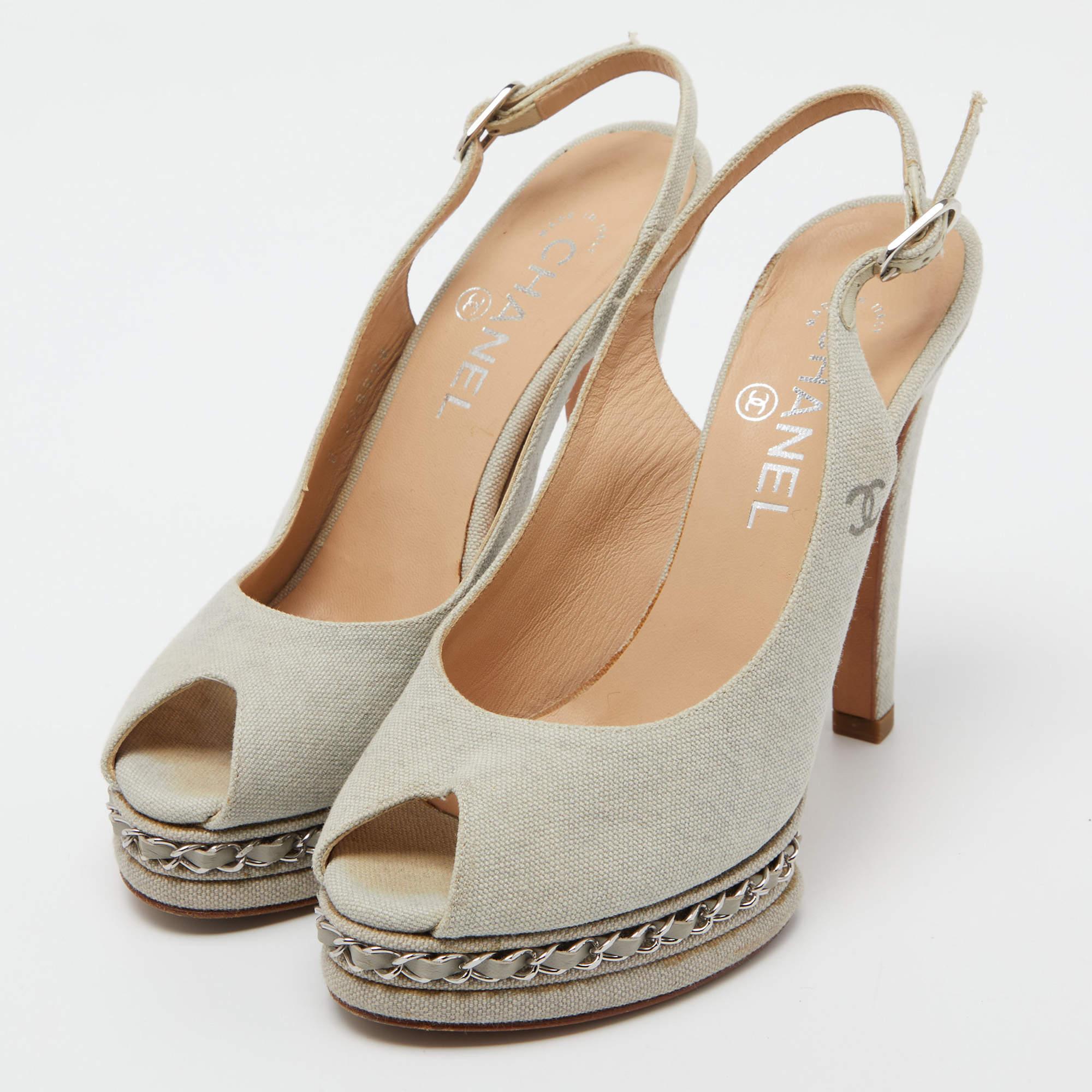 Make a chic style statement with these designer pumps. They showcase sturdy heels and durable soles perfect for your fashionable outings