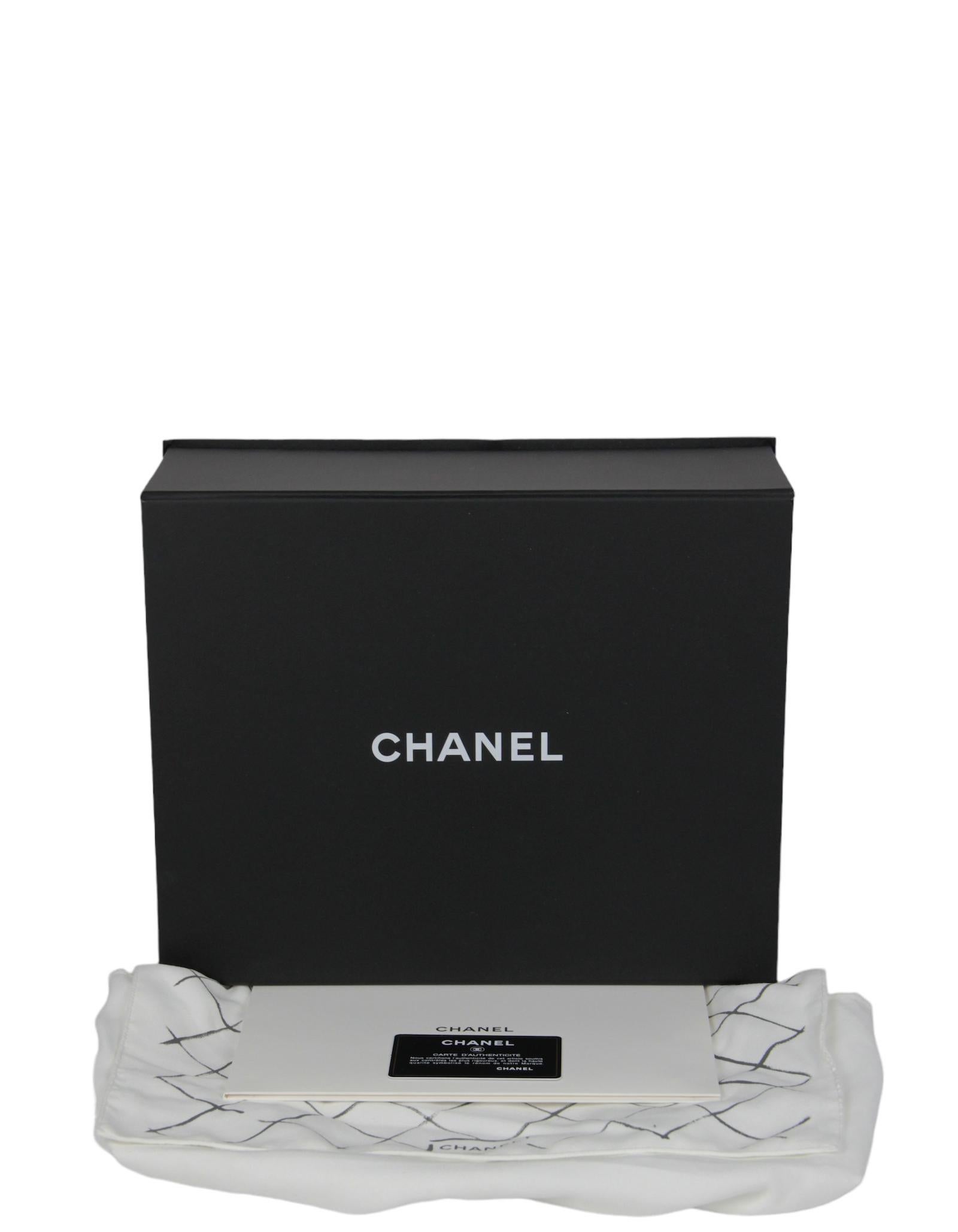 Chanel Grey Caviar Leather Quilted Classic Double Flap Jumbo Bag 4