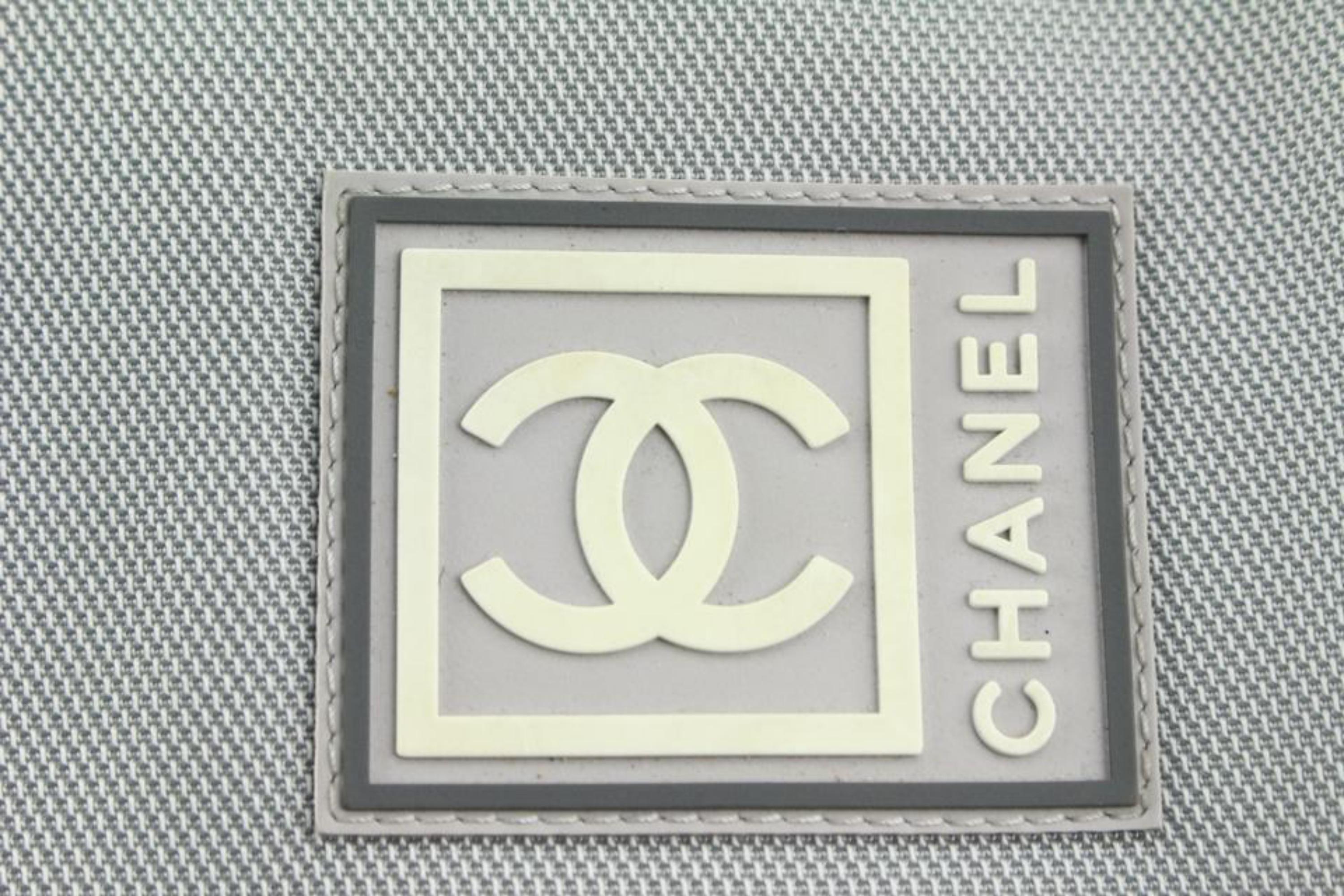 Chanel Grey CC Sports Logo Tote Bag 1115c28 4