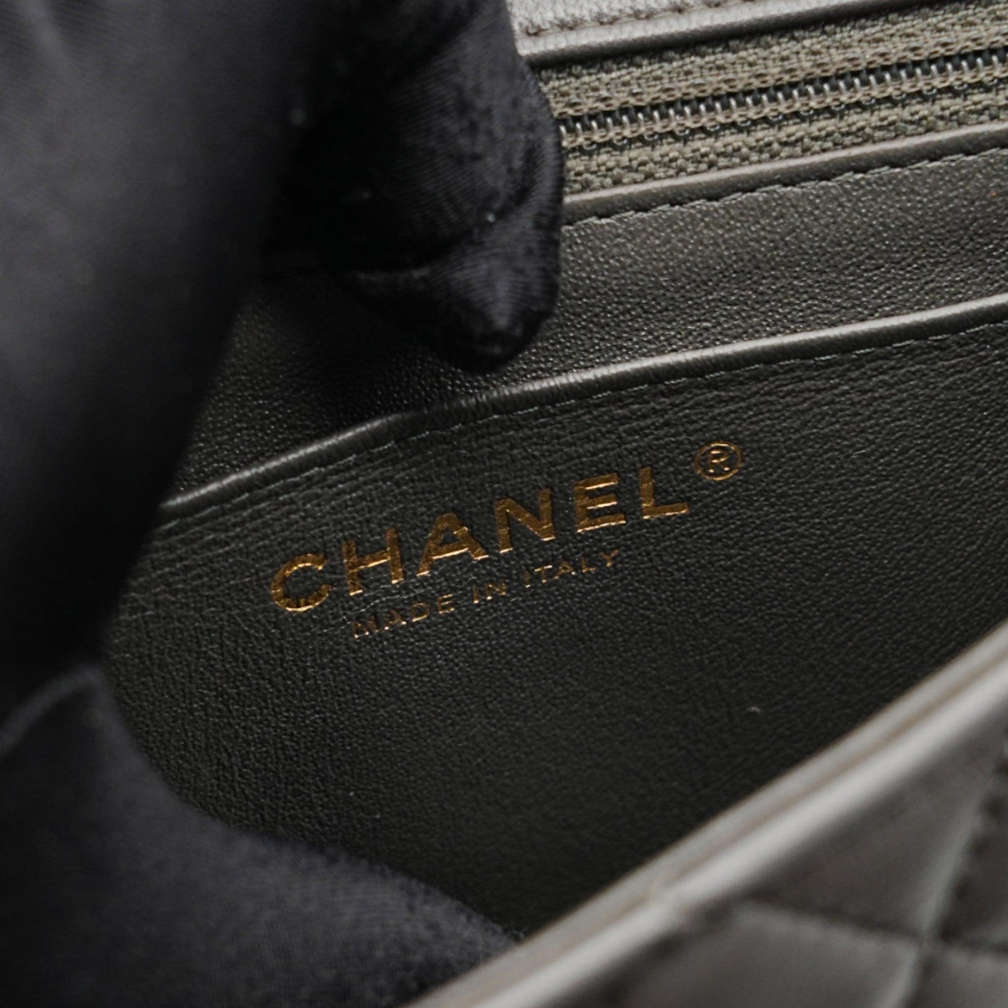Women's Chanel Grey Classic Flap Mini - '20s