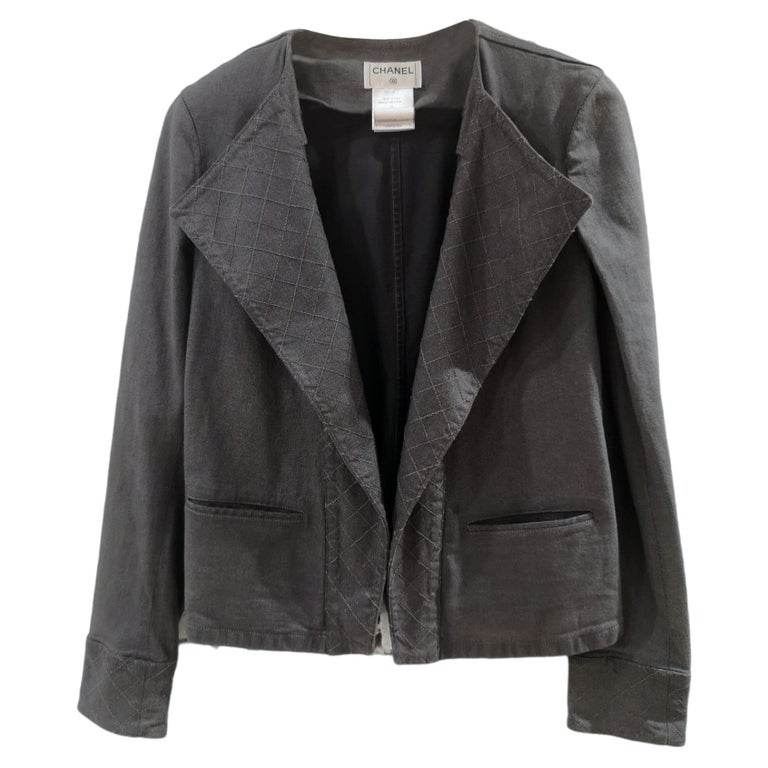 Chanel Jackets 1990 - 206 For Sale on 1stDibs  1990 jackets, chanel coat  1990, chanel vintage jacket