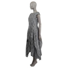 CHANEL grey linen 2020 SEQUIN EMBELLISHED MAXI Dress 38 S 20C