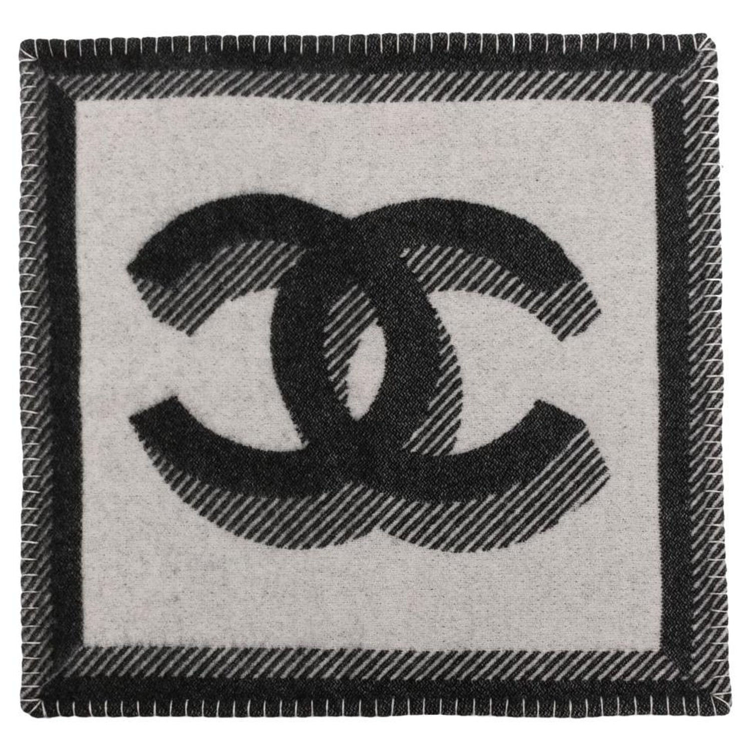 Vintage Chanel Pillows and Throws - 7 For Sale at 1stDibs  chanel pillows  for couch, chanel throw, chanel neck pillow