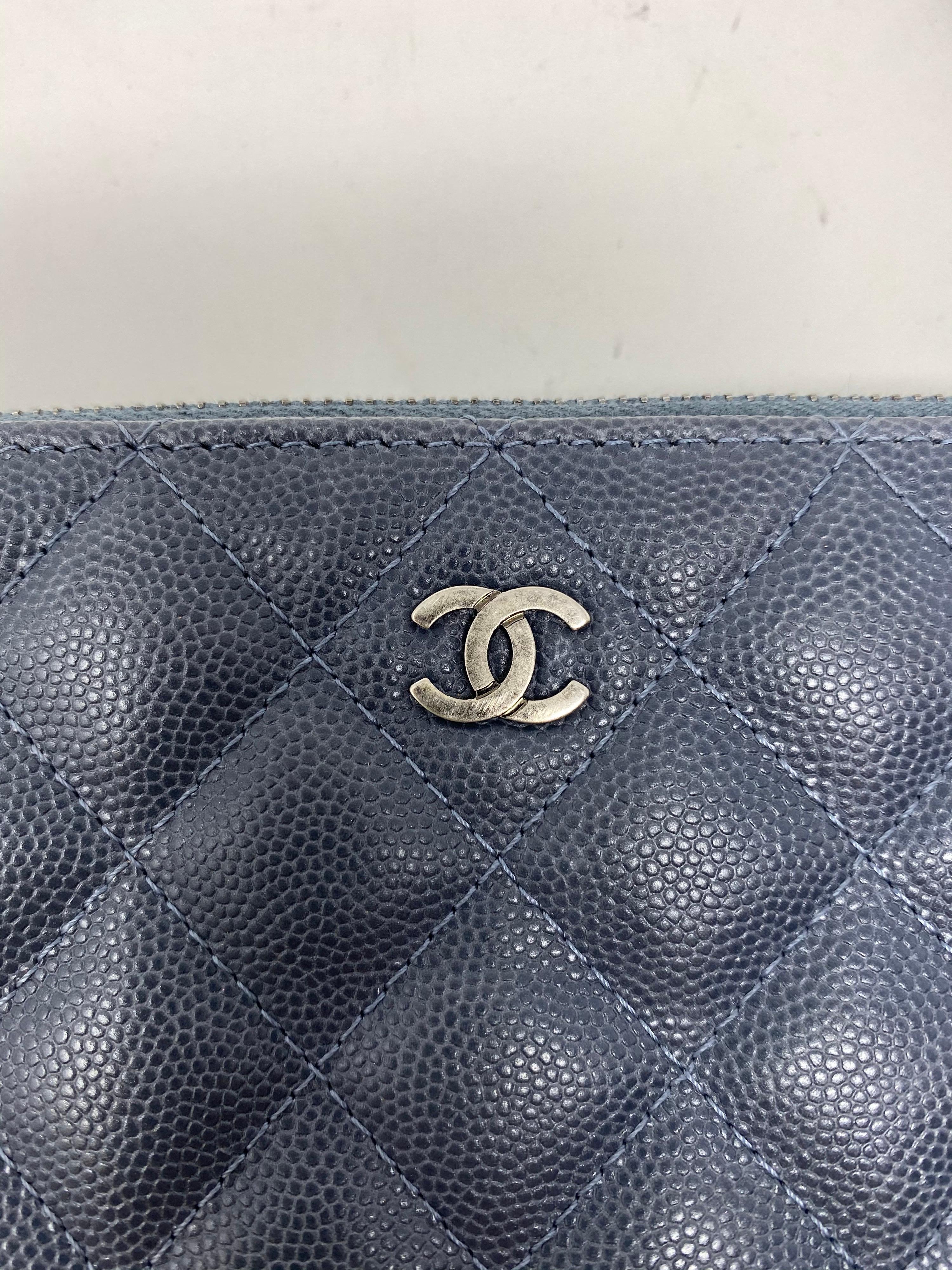 Chanel Grey Mini Crossbody Bag  2