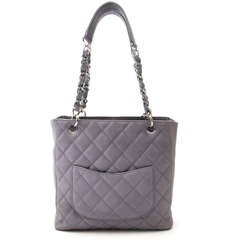 chanel petite shopping tote bag