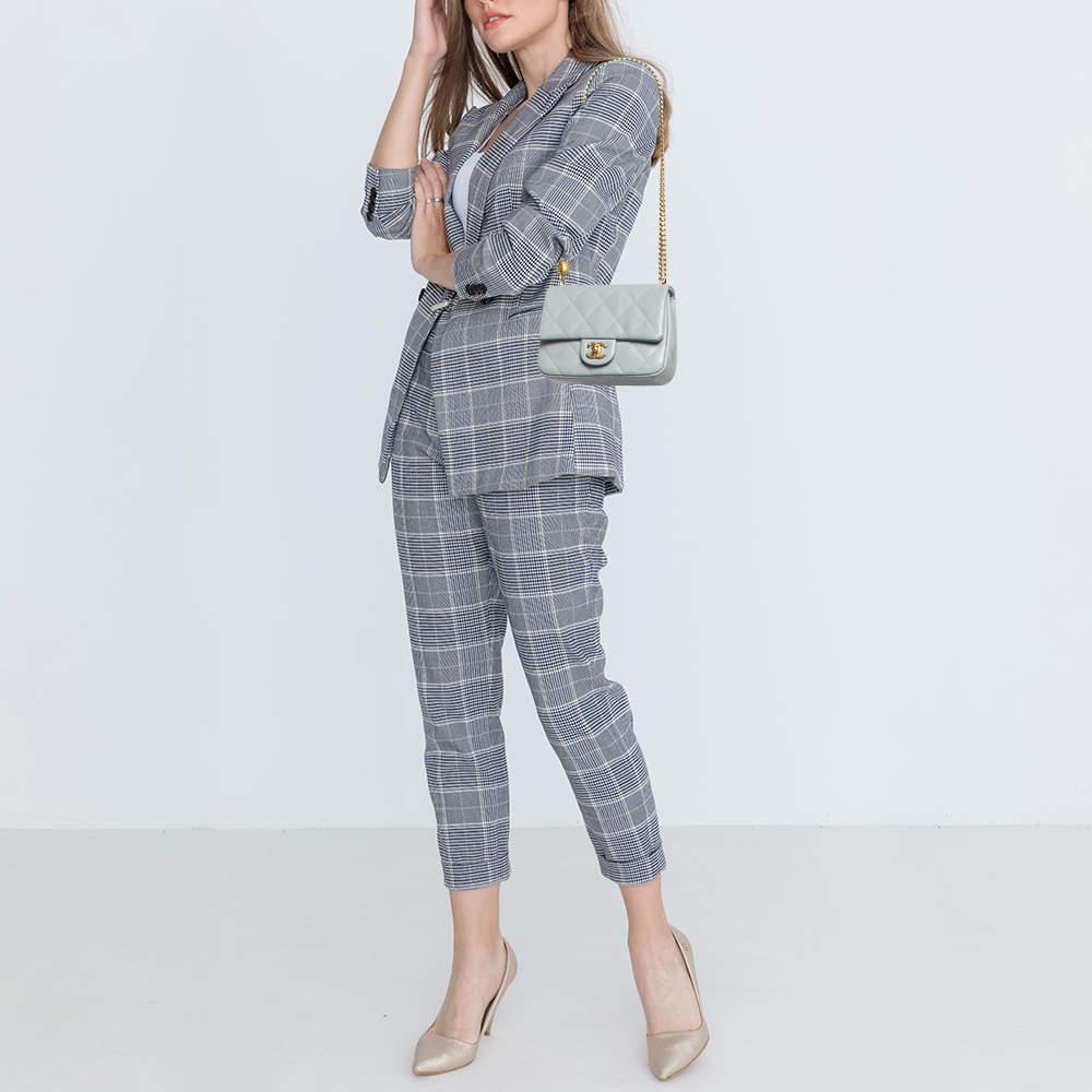 With flawless craftsmanship immense style quotient and an air of elegance this Chanel bag has it all Stitched to perfection the handbag is made using only prime quality materials so that it lasts you forever. With signature elements displayed on the