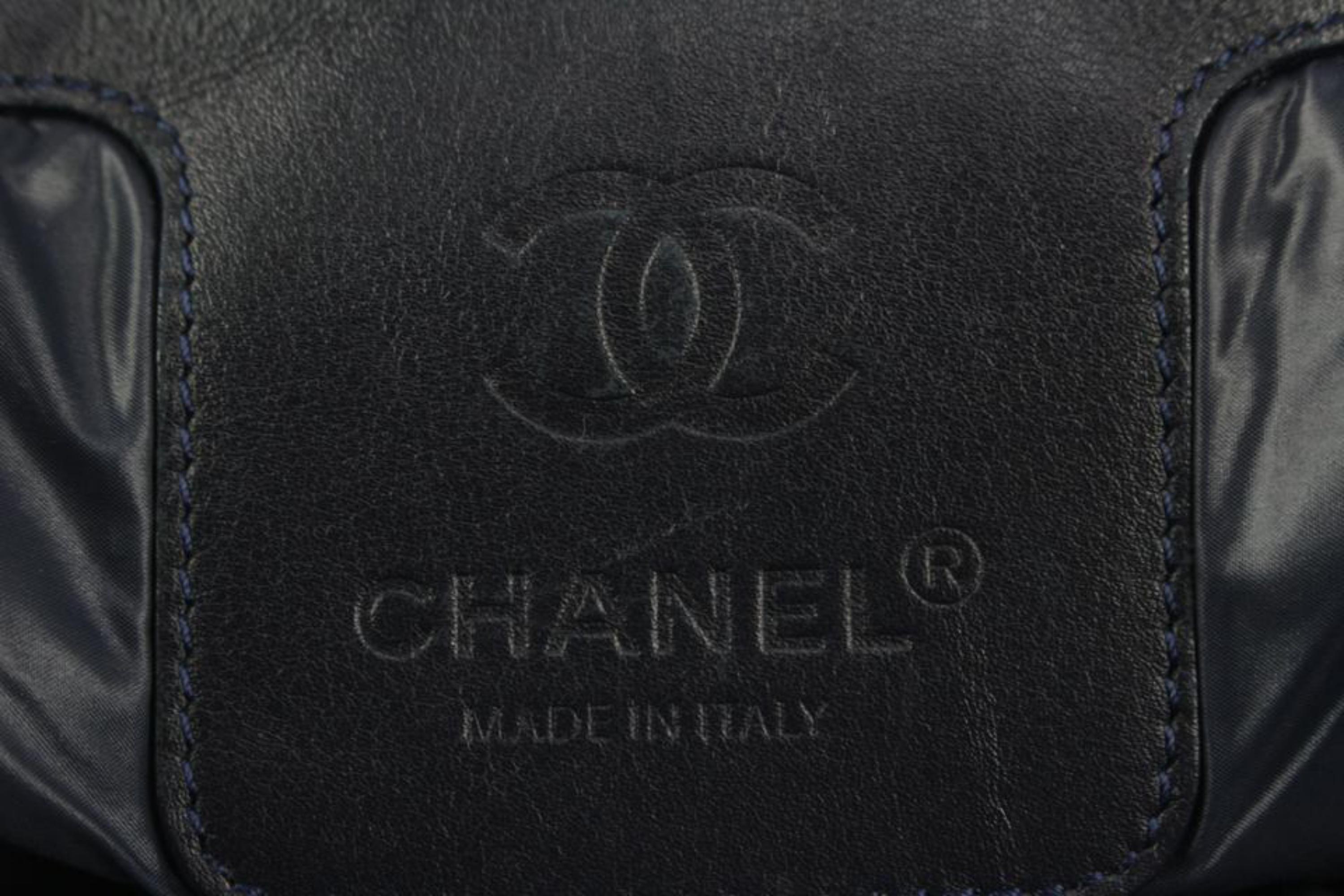 Chanel Grey Quilted Nylon Cocoon Tote Bag 1115c8 In Fair Condition For Sale In Dix hills, NY