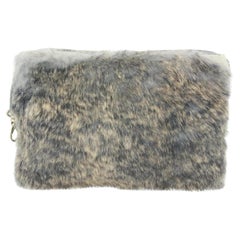 Chanel Rabbit Fur Purse - 17 For Sale on 1stDibs