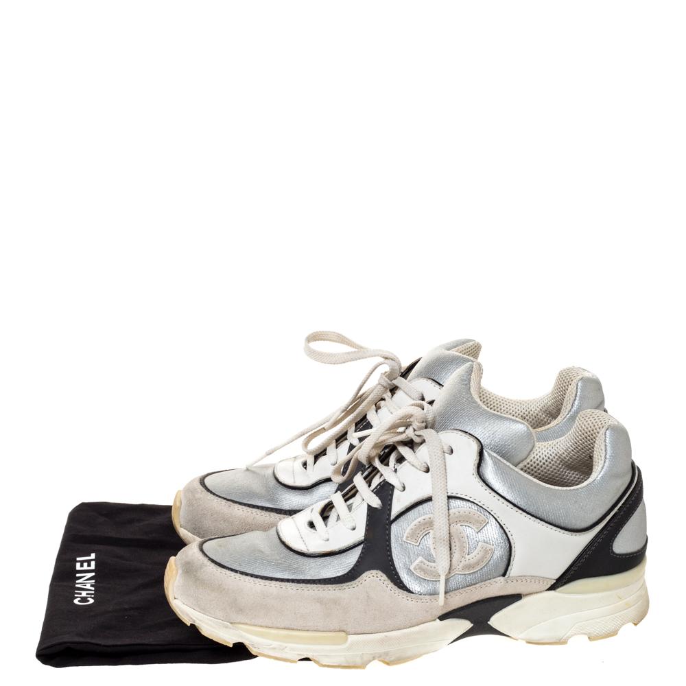 chanel trainers khaki