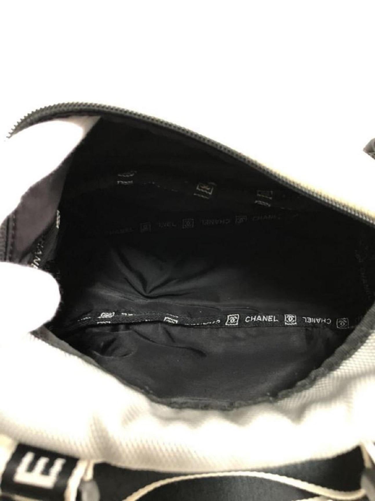 Chanel Grey Sports Line CC Waist Bag Belt Pouch Fanny Pack 240171 3