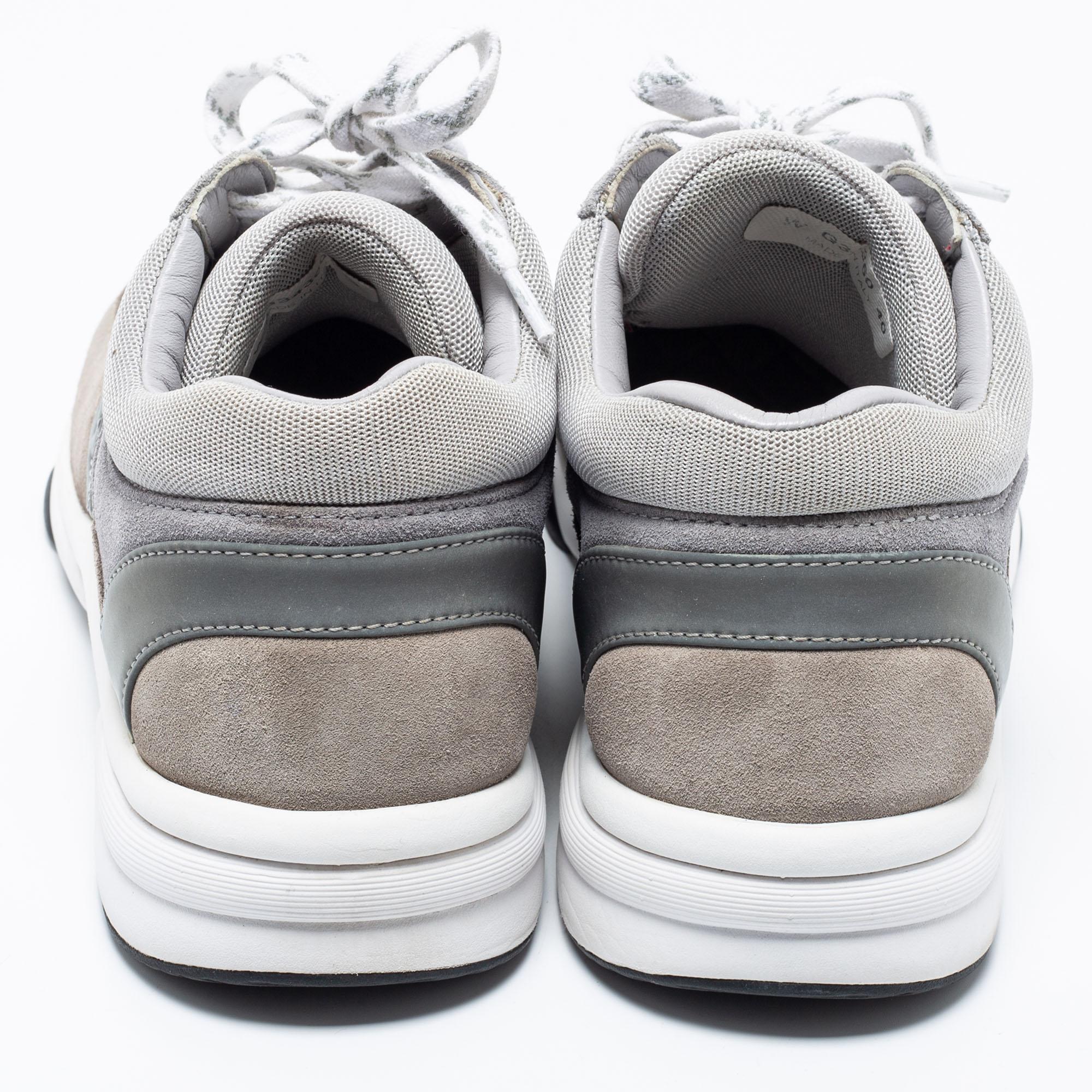 grey chanel sneakers