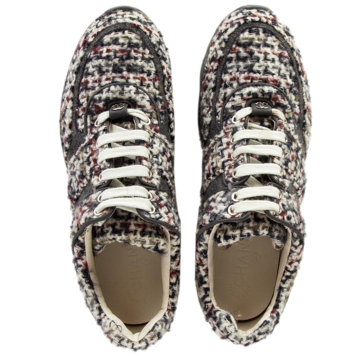 tweed chanel trainers