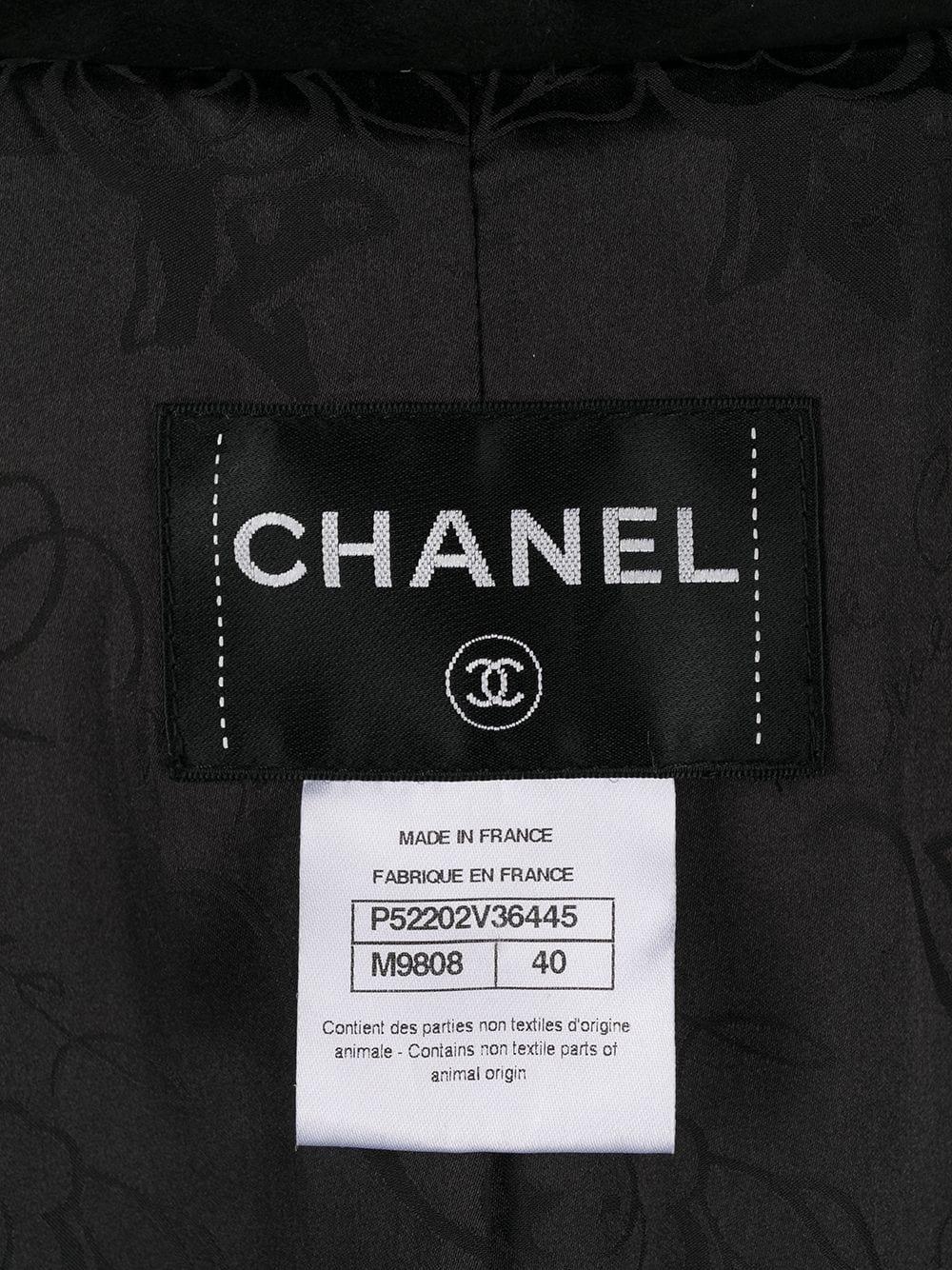Chanel Cape-Mantel aus grauer Wolle im Angebot 3
