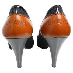 Escarpins Chanel gris