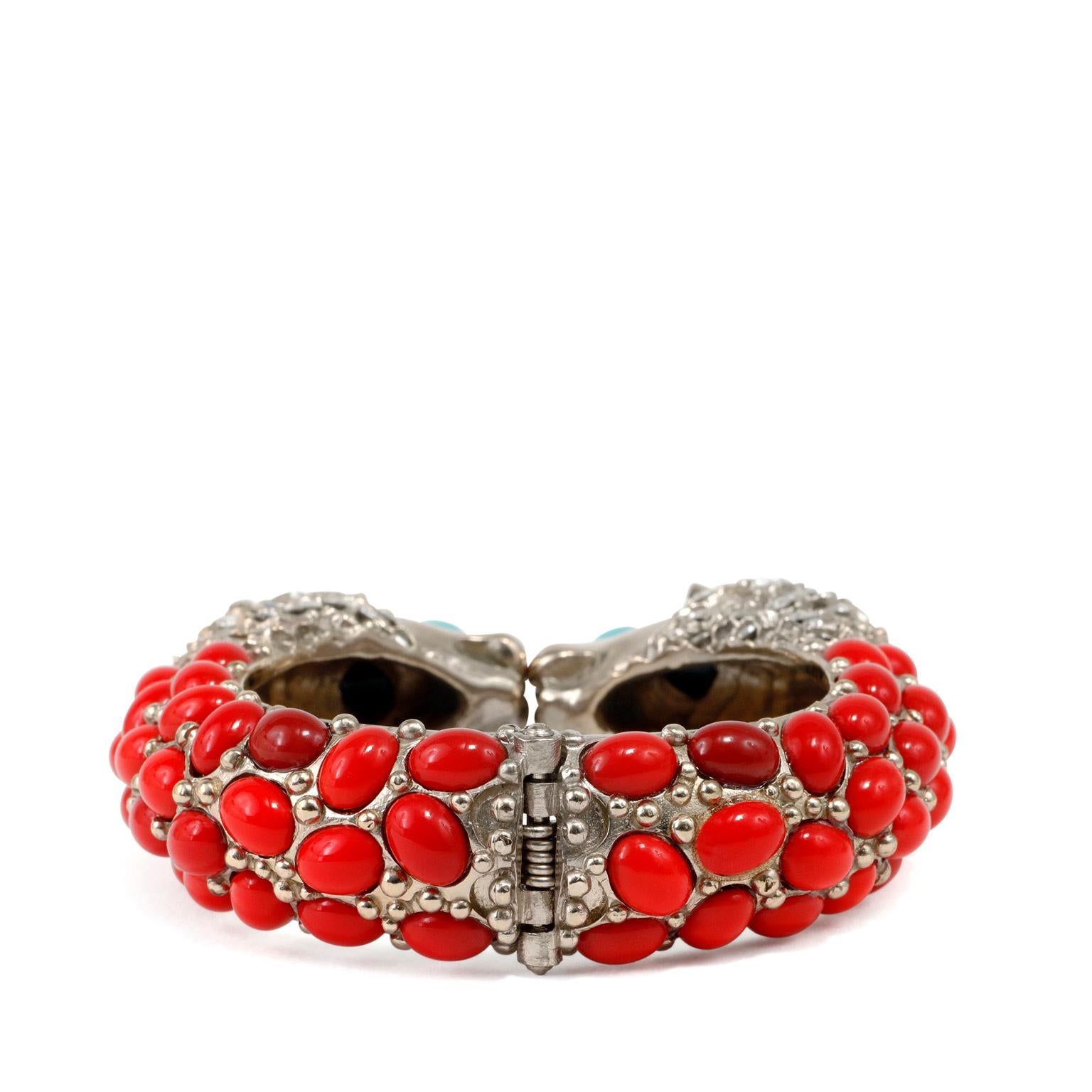 Women's Chanel Griffon Head Hinged Bracelet