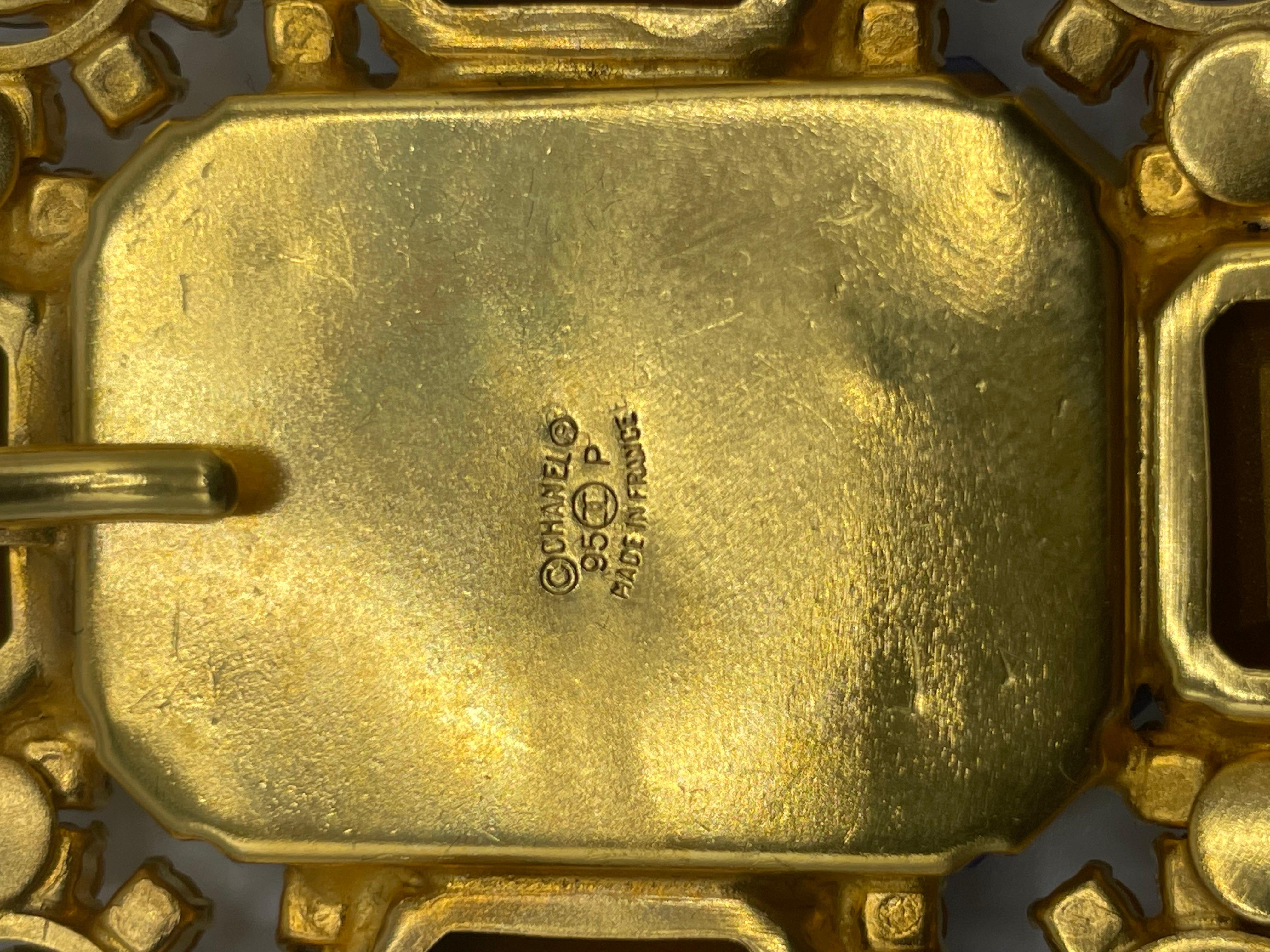 Chanel Gripoix 1995 Brooch 2
