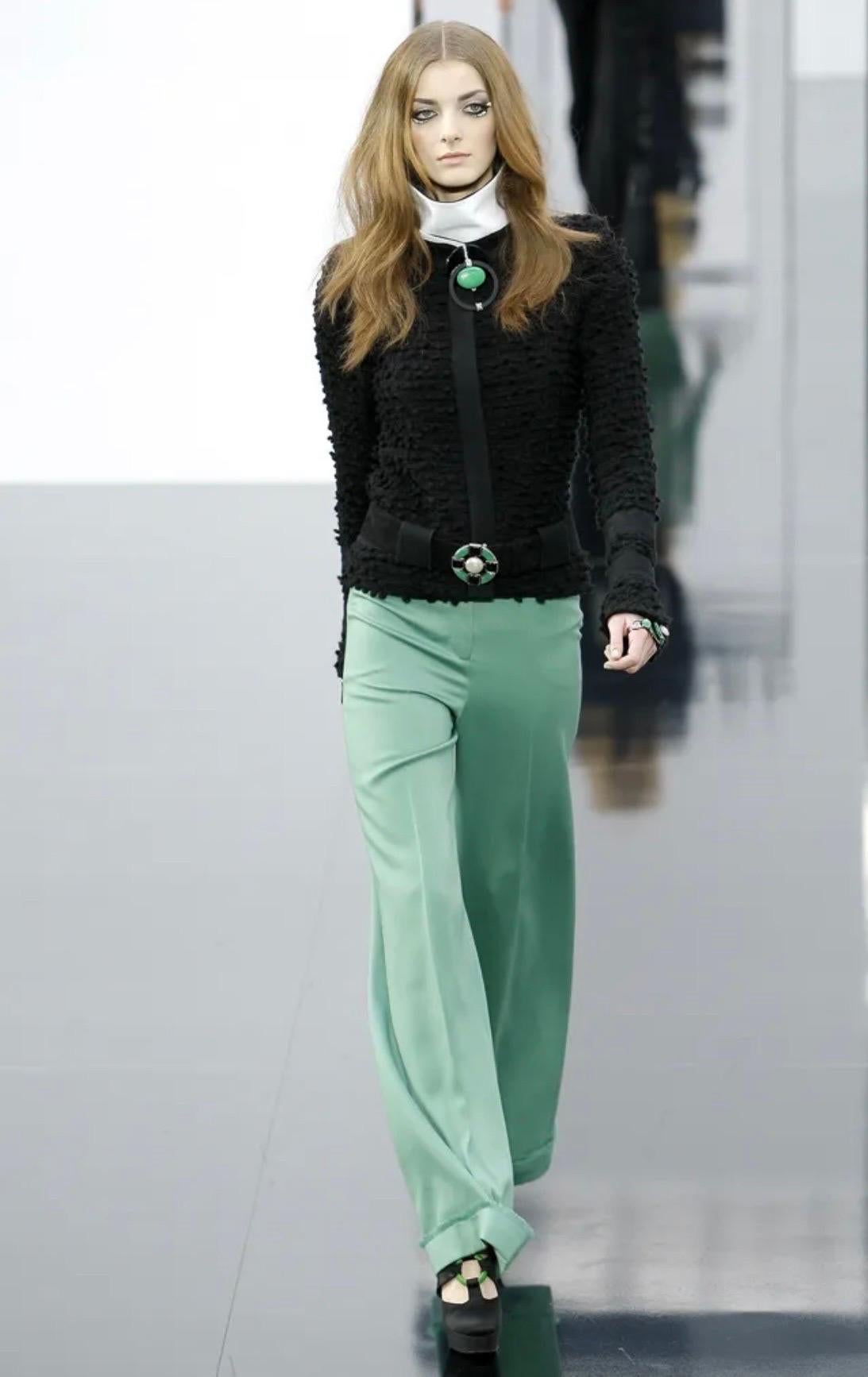 Chanel cinturón gripoix show invierno 2009 Negro en venta