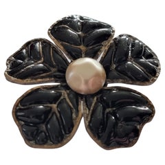 Chanel Gripoix Brooch - 89 For Sale on 1stDibs