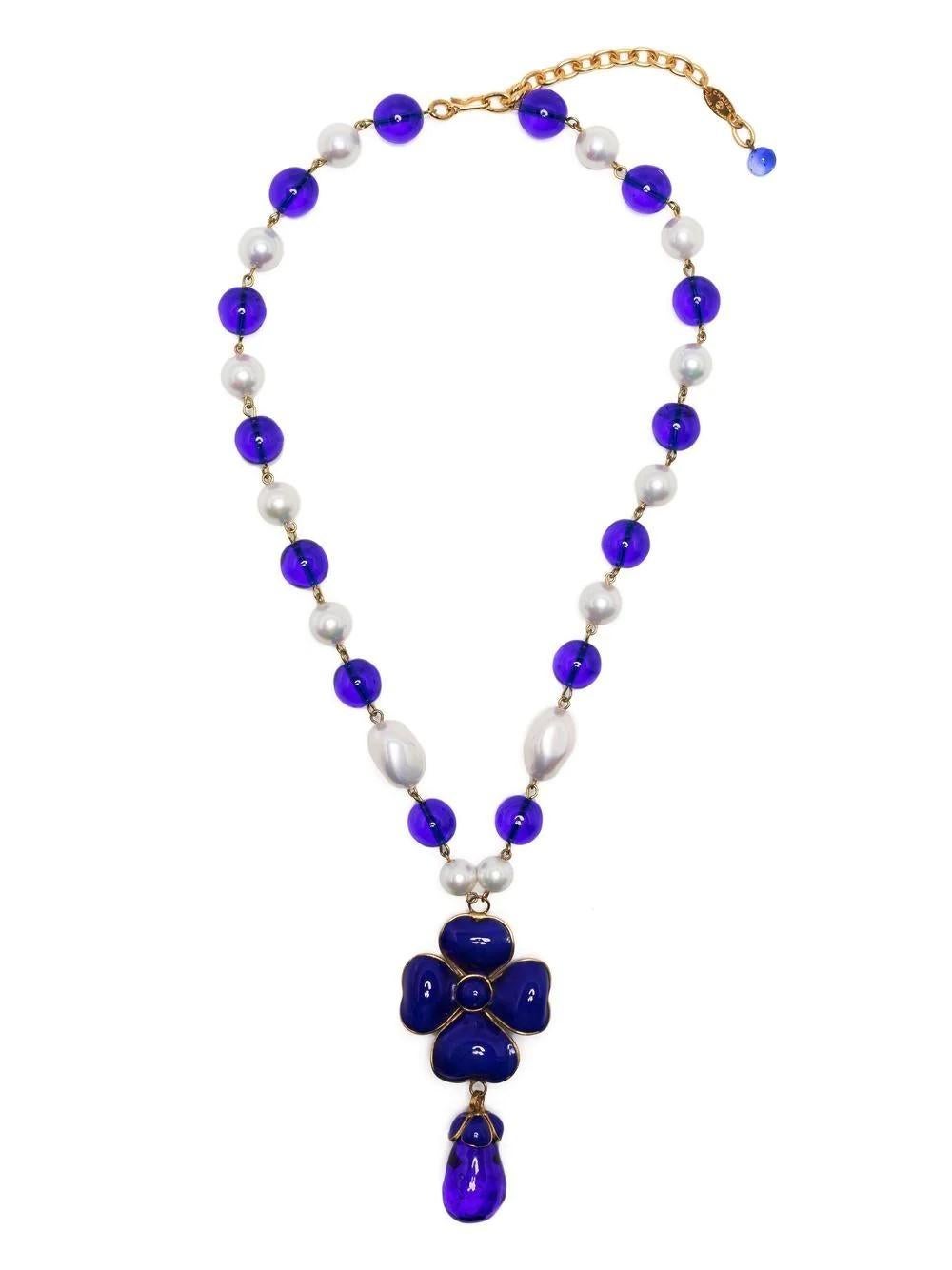 royal blue cartier necklace