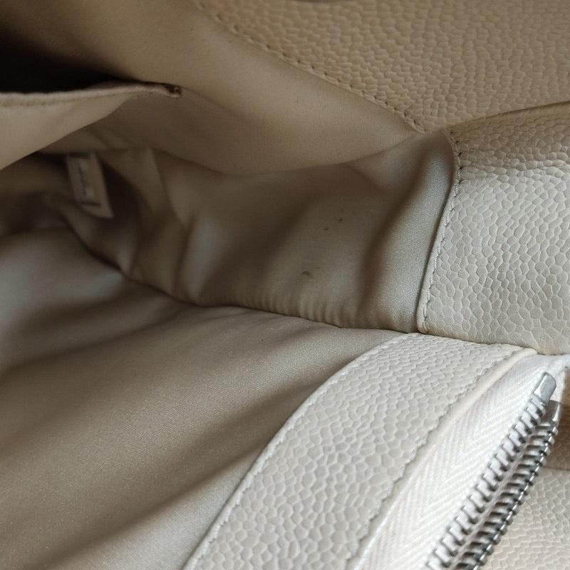 Chanel GST Grand Shopping Tote 2011 Beige Caviar Leather PM 6
