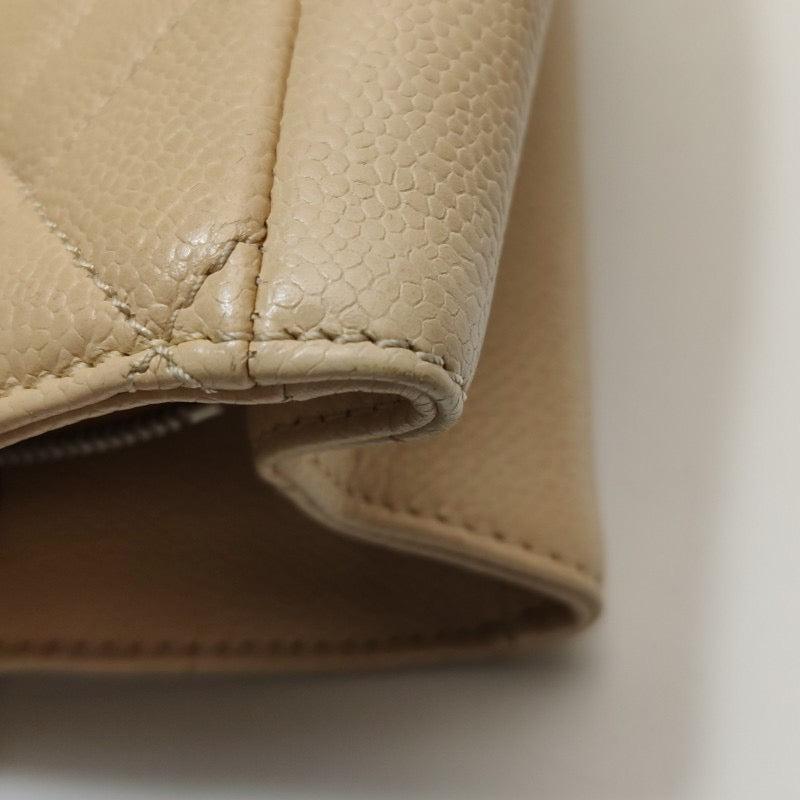 Chanel GST Grand Shopping Tote 2011 Beige Caviar Leather PM 8