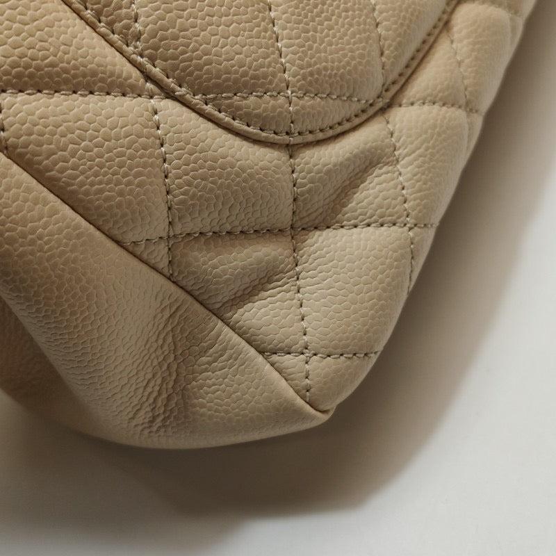 Chanel GST Grand Shopping Tote 2011 Beige Caviar Leather PM 9