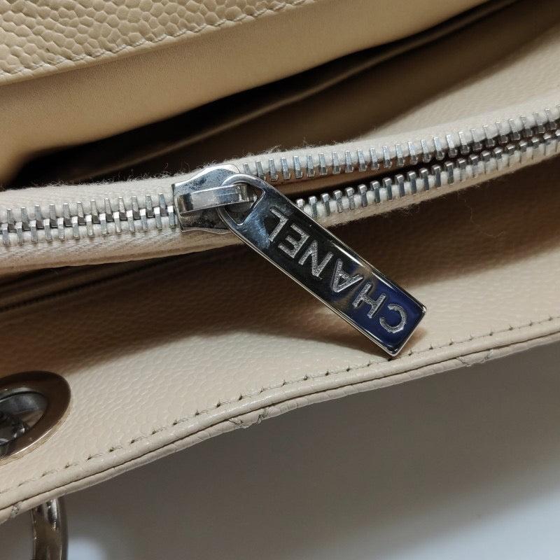 Chanel GST Grand Shopping Tote 2011 Beige Caviar Leather PM 4